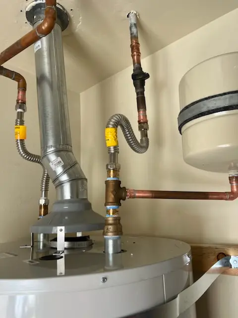 Water heater installation and plumbing repair in Childs